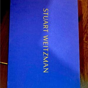 Stuart Weitzman Keelan Black Boots New In Box Authentic With Dust Bag